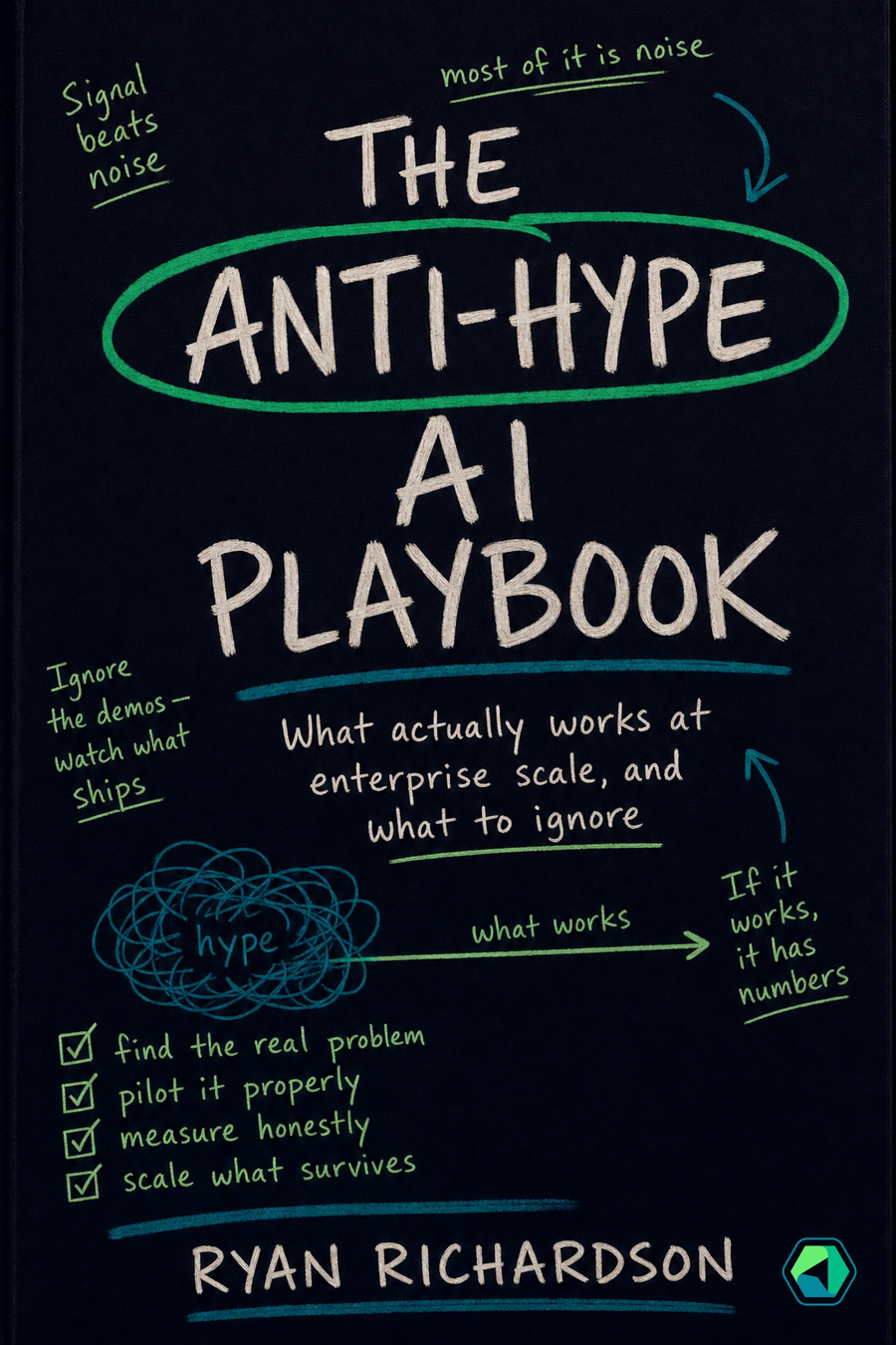 The Anti-Hype AI Playbook, cover